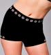 Theya Healthcare Rose Bamboo Seamless Comfort Shorts in Black