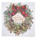 Traditional Wreath Christmas Card - Pack of 20