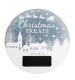 Winter Snow Globe Christmas Eve Plate 