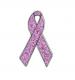 Light Pink Ribbon Pin Badge Cancer Research UK
