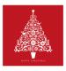 stunning tree cancer research uk christmas card 