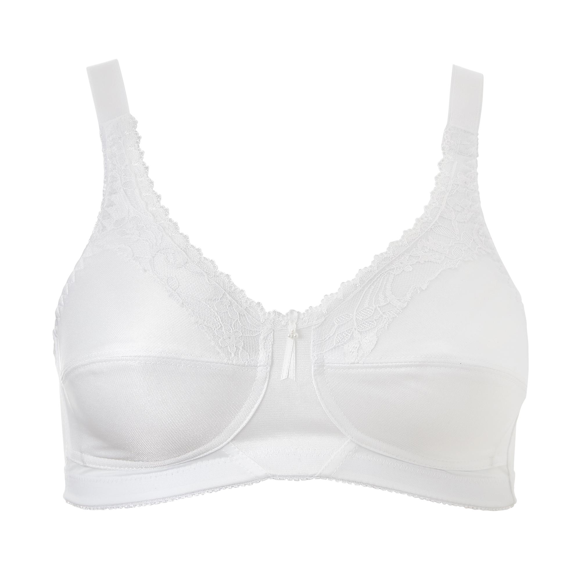 Trulife Barbara Everyday Pocketed Softcup Bra in White | Cancer ...