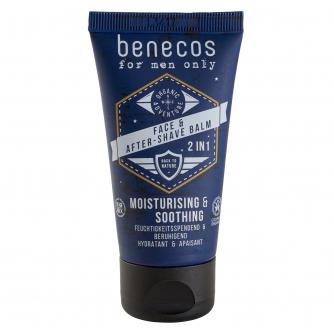 Benecos Men's Face and Aftershave Balm
