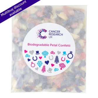 Biodegradable Dried Wildflower Petal Confetti