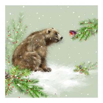 Grizzly's Christmas Christmas Cards - Pack of 10
