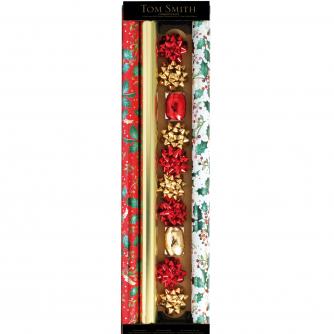Festive Foliage Gift Wrap and Accessories Pack