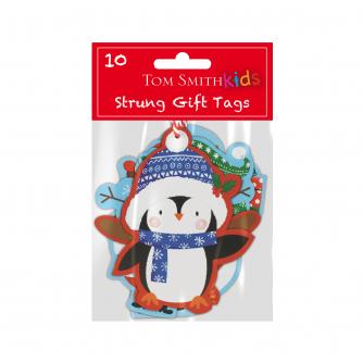 Tom Smith 10 Santa & Friends Gift Tags