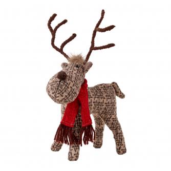 Small Standing Patterned Reindeer