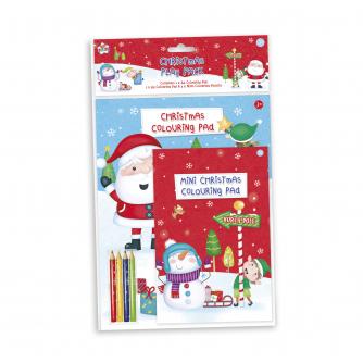  Christmas Colouring Play Pack