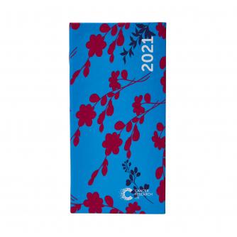 2021 Pocket Diary Blue Floral