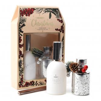 Electroplated Silver Diffuser and Room Spray Gift Set