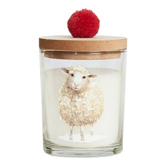 Pom Pom Candle - Sheep