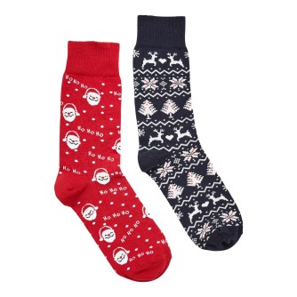 Christmas Socks - Men's Pack of 2