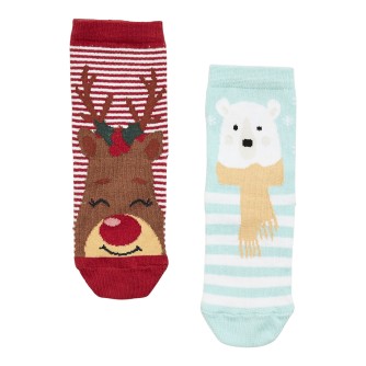 Christmas Socks - Children's Pack of 2