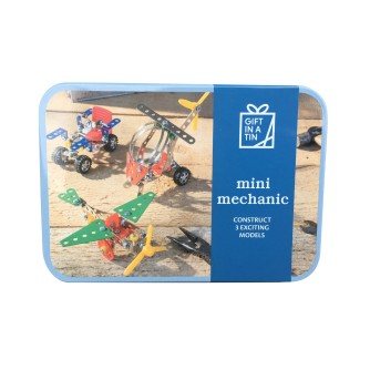 Apples To Pears Gift in a Tin Mini Mechanic Construction Set