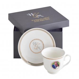 Harry and Meghan Royal Wedding China Cup and Saucer