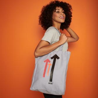 Grey Stand Up To Cancer Tote Bag