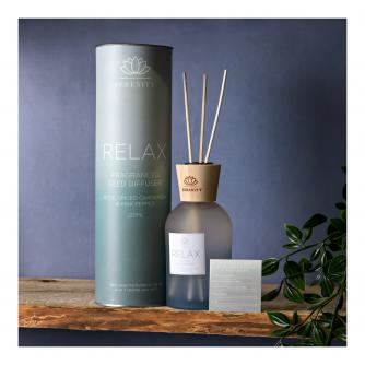 Serenity Relax Reed Diffuser - Rose, Cardamon & Pink Pepper