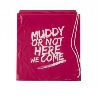Pretty Muddy Drawstring Bag