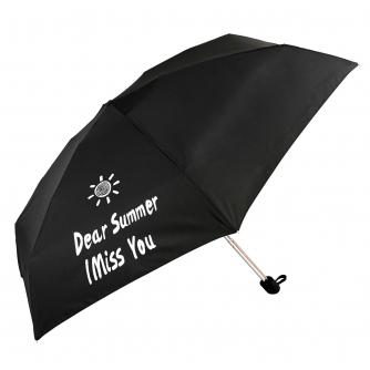 Dear Summer I Miss You Slogan Umbrella