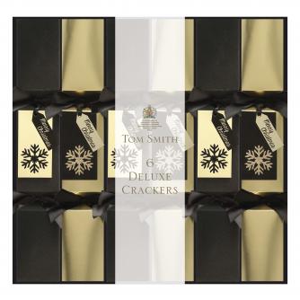 black and gold crackers, cancer research uk