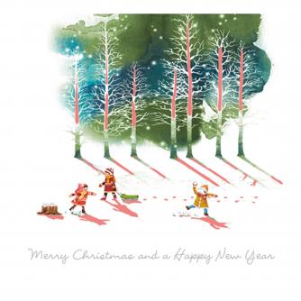 off sledging cancer research uk christmas card
