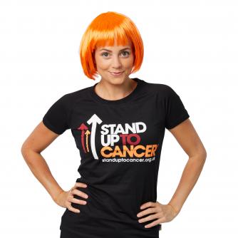 Stand Up To Cancer Orange Wig