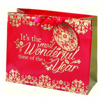Rich Traditions Medium Bag Cancer Research uk Christmas bag