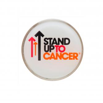 Stand Up To Cancer Coloured Circular Pin Badge